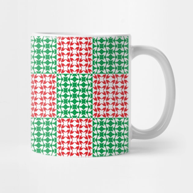 Geometric Xmas Pattern by ilhnklv